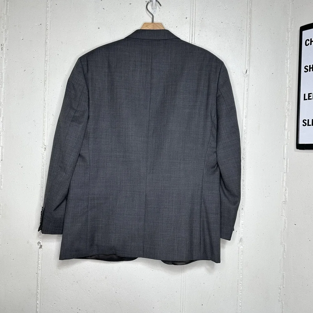 Lauren Ralph Lauren Men's 44S‎ Blazer Gray 100% Wool Sport Coat Preppy Office